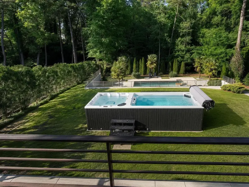hot tub swim spa combo hot tub swim spa combo